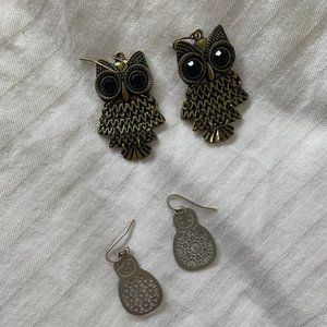 Double the Fun Earnings! Owl and Nesting Dolls